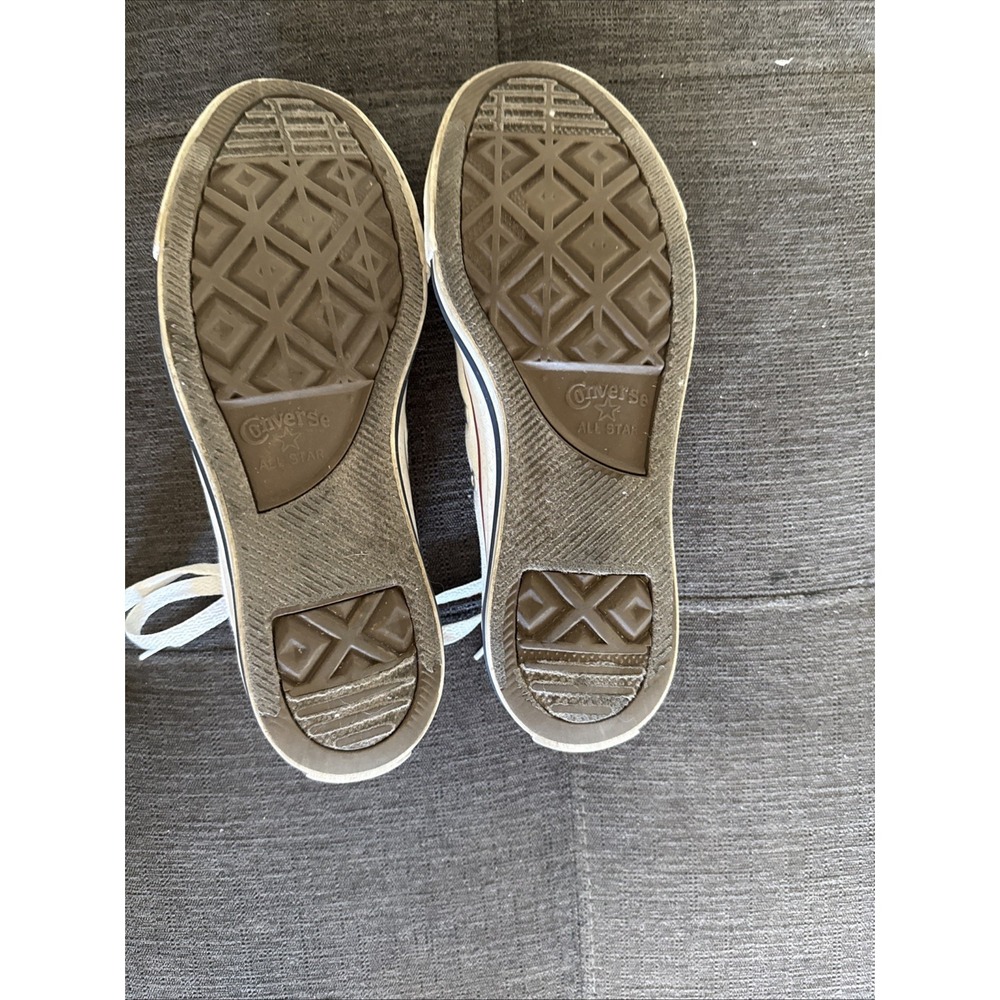 Converse Women's Chuck Taylor's All Star White Casual Shoes Sneakers Size 9 VG+ - Picture 6 of 10